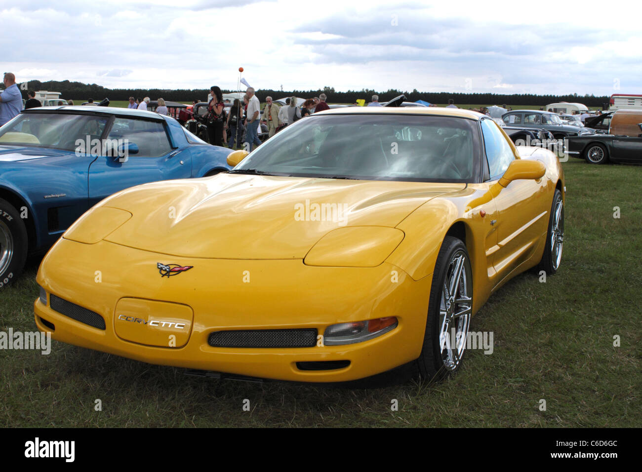 Chevrolet Corvette at White Waltham Retro Festival Classic Car Rally