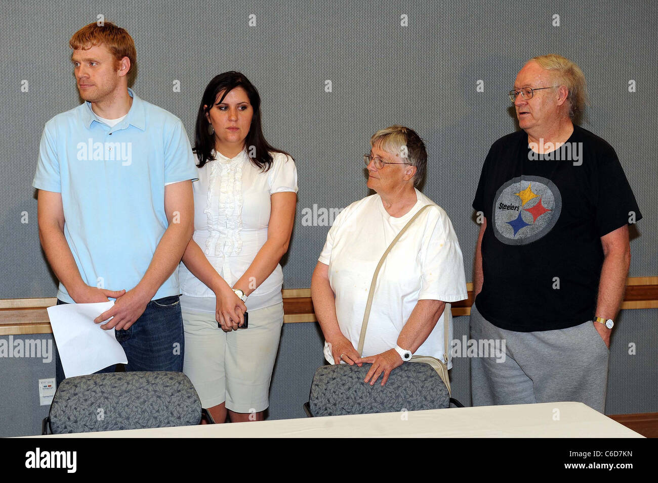 Gary Coleman's brotherinlaw Shawn Price along with his girlfriend