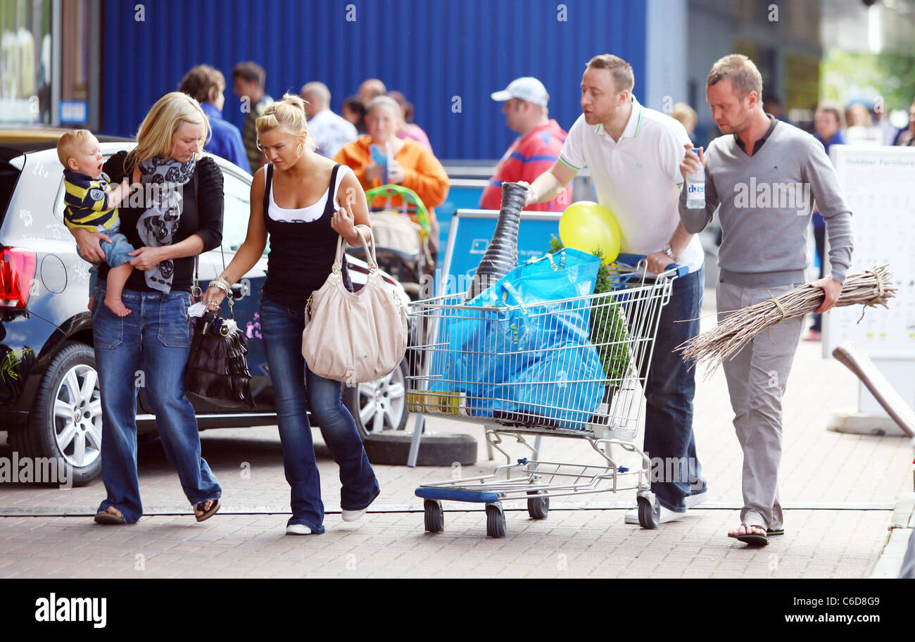 Kerry Katona and her new painter and decorator boyfriend Adam Waldron