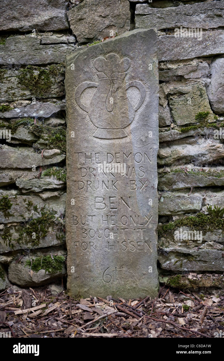 the forbidden corner in Coverham, Yorkshire dales Stock Photo