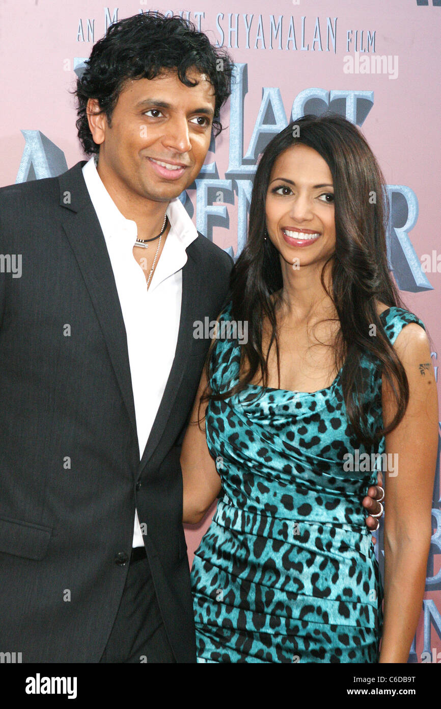 M. Night Shyamalan, Bhavna Vaswani Premiere of 'The Last Airbender' at Lincoln Center's Alice