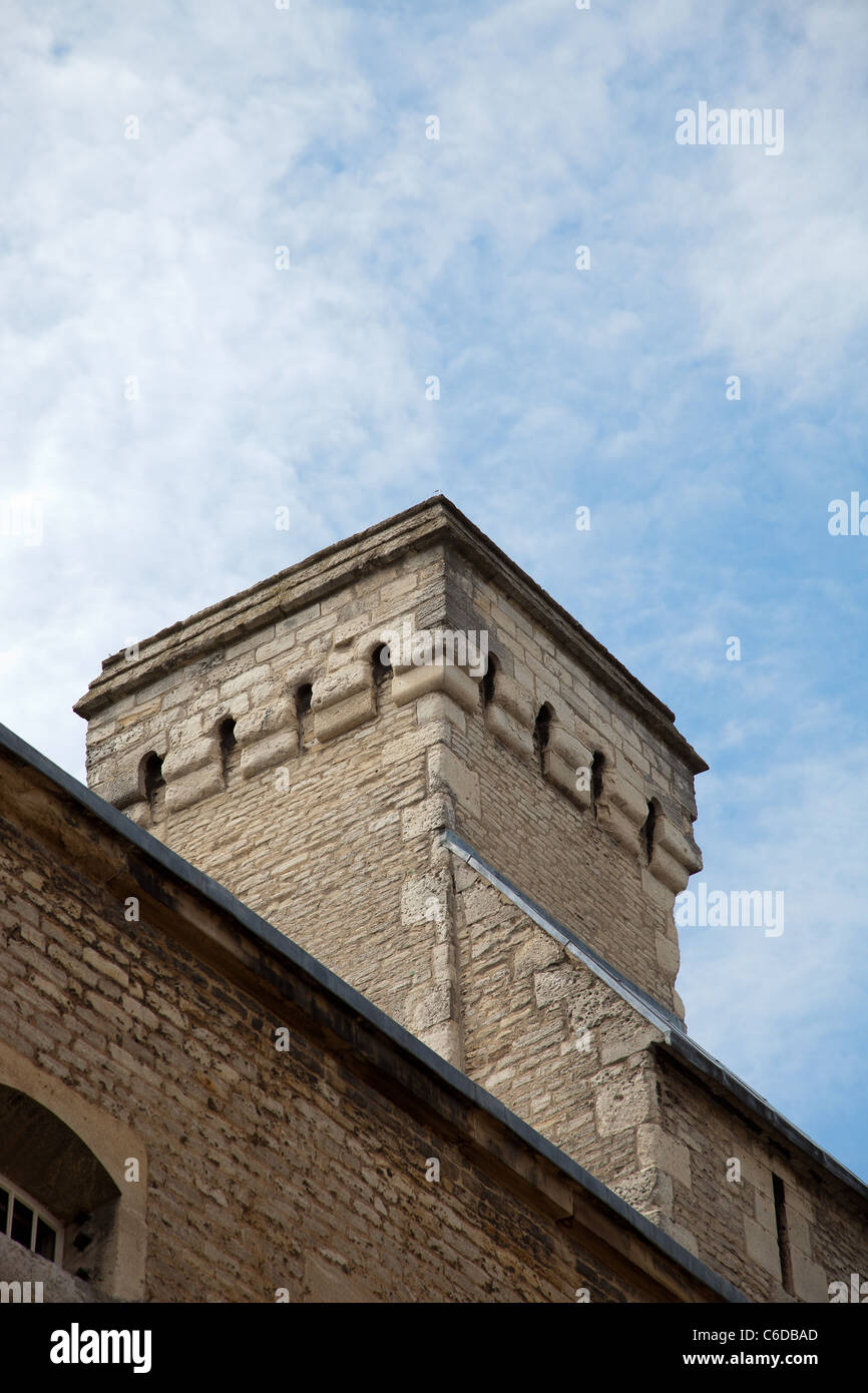 Oxford University College Buildings Stock Photo
