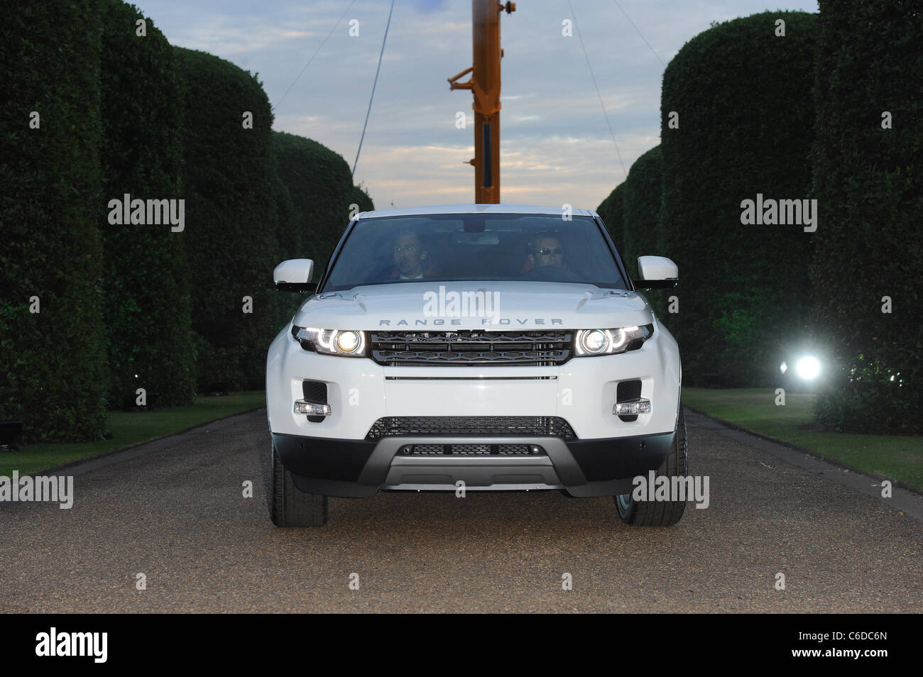 Atmosphere Range Rover - 40th anniversary party held at The Orangery ...