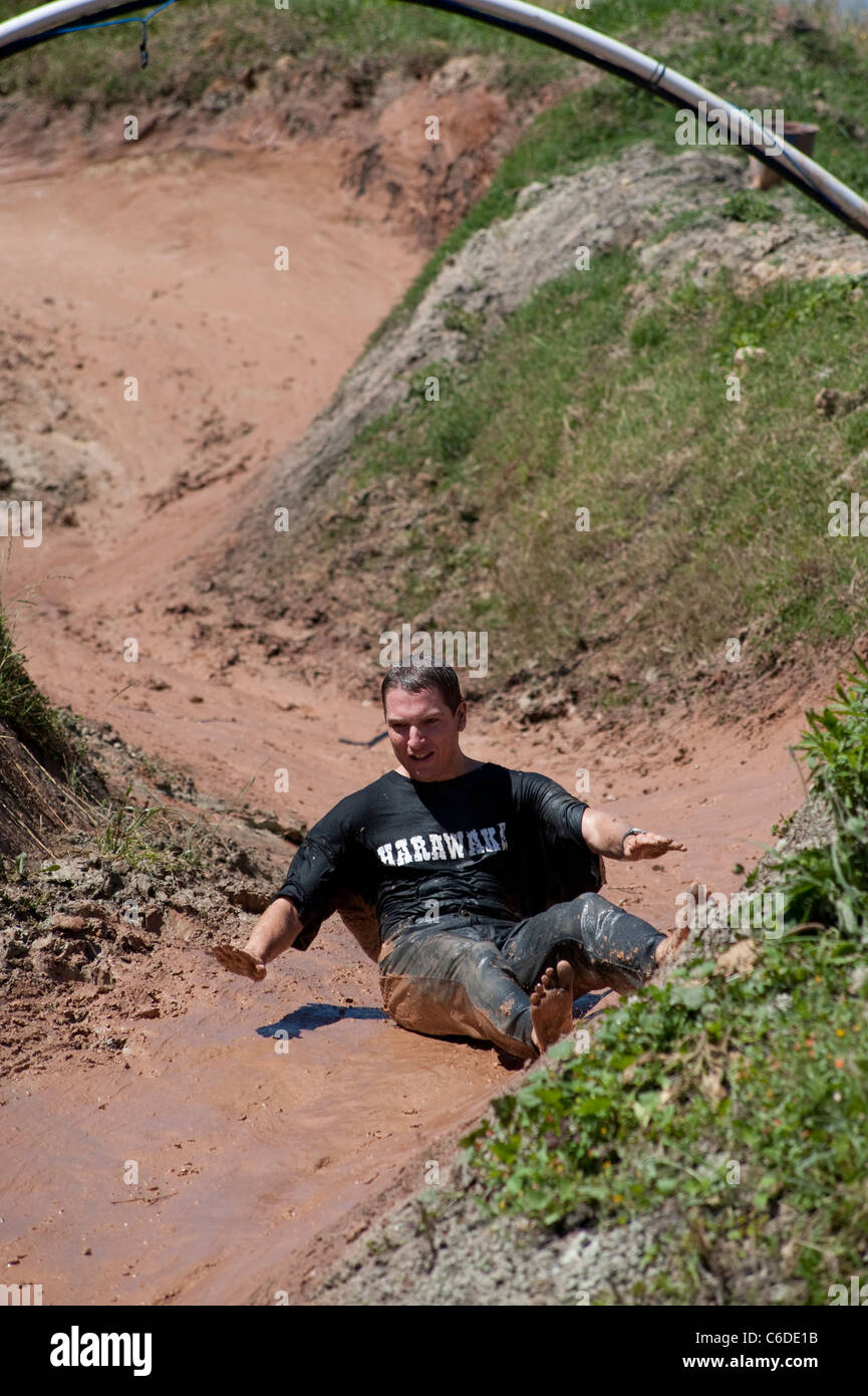 Mud Slide Fun High Resolution Stock Photography and Images - Alamy