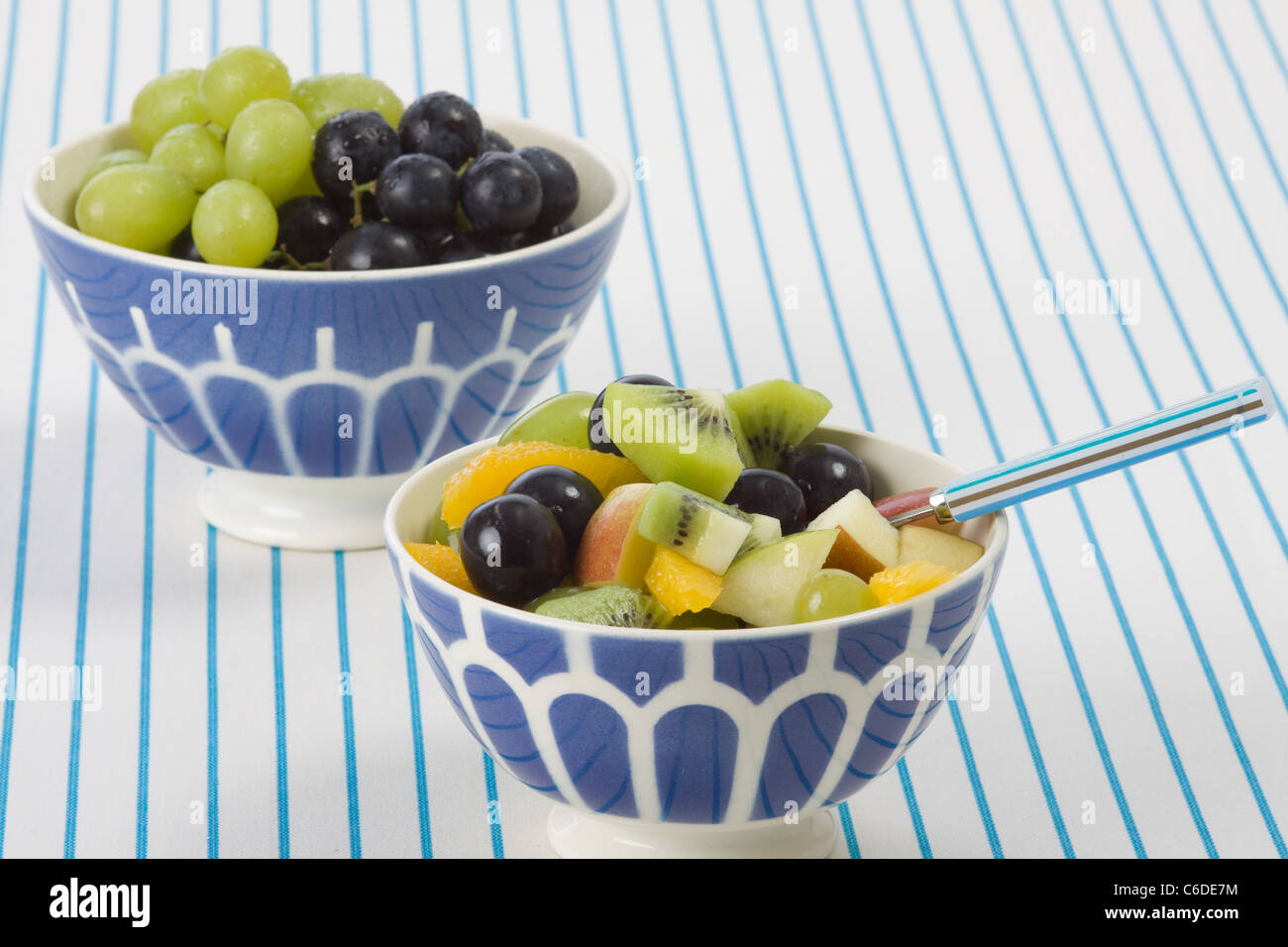 Fruit salad with different fruits Stock Photo