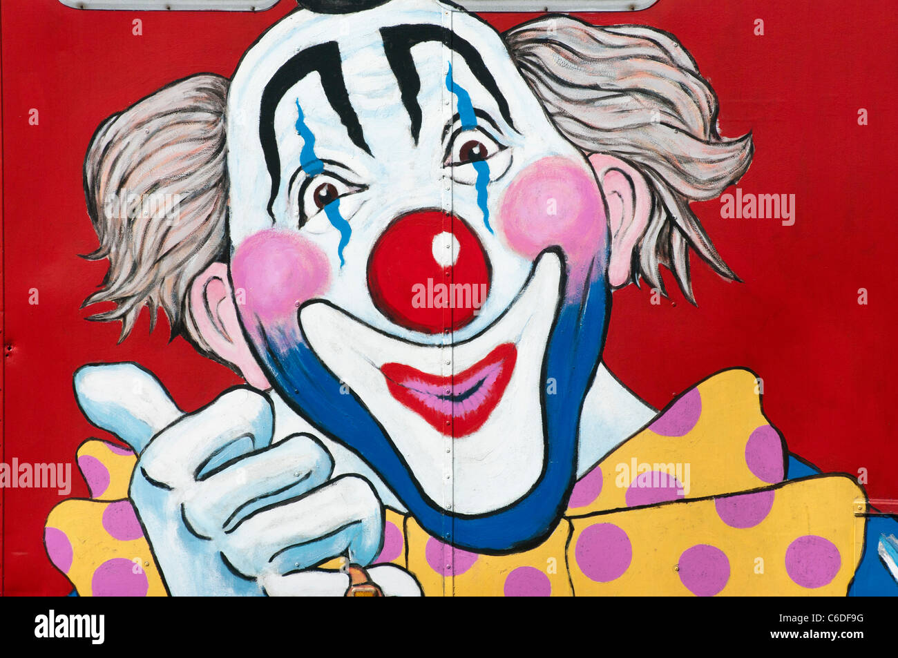 Clown face hi-res stock photography and images - Alamy