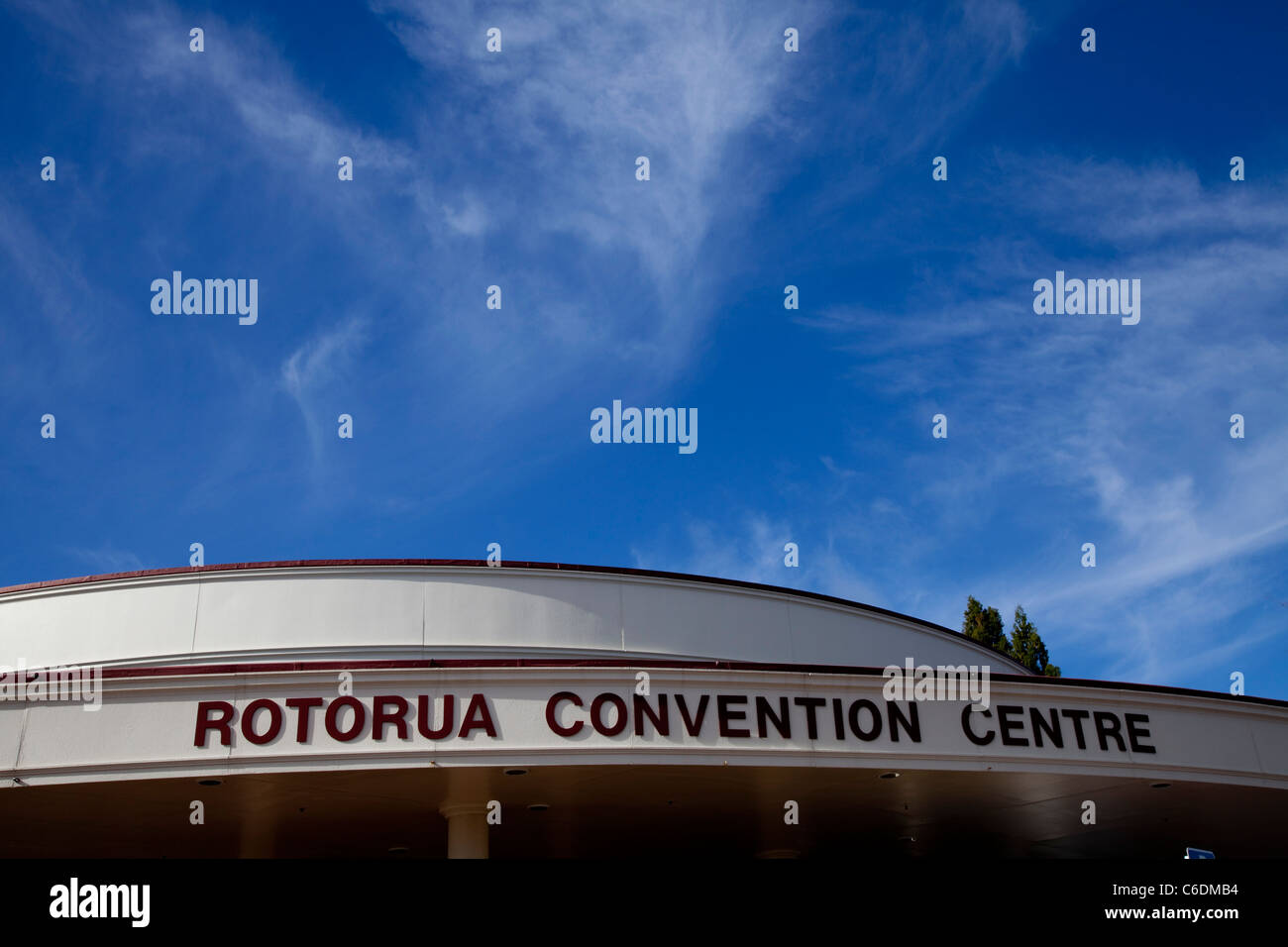 Rotorua City Stock Photo