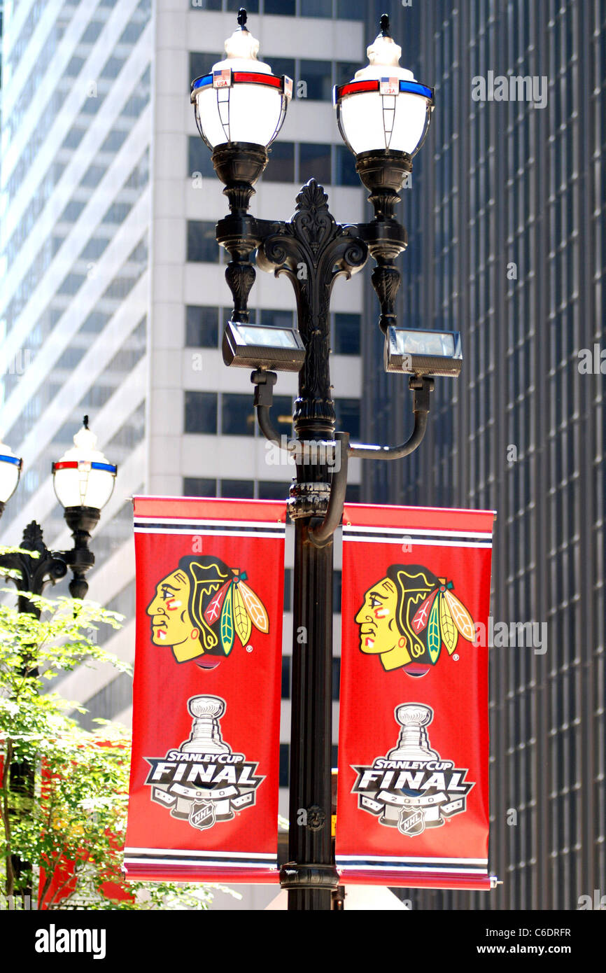 File:Chicago Blackhawks Stanley Cup Banner Ceremony (5103678273