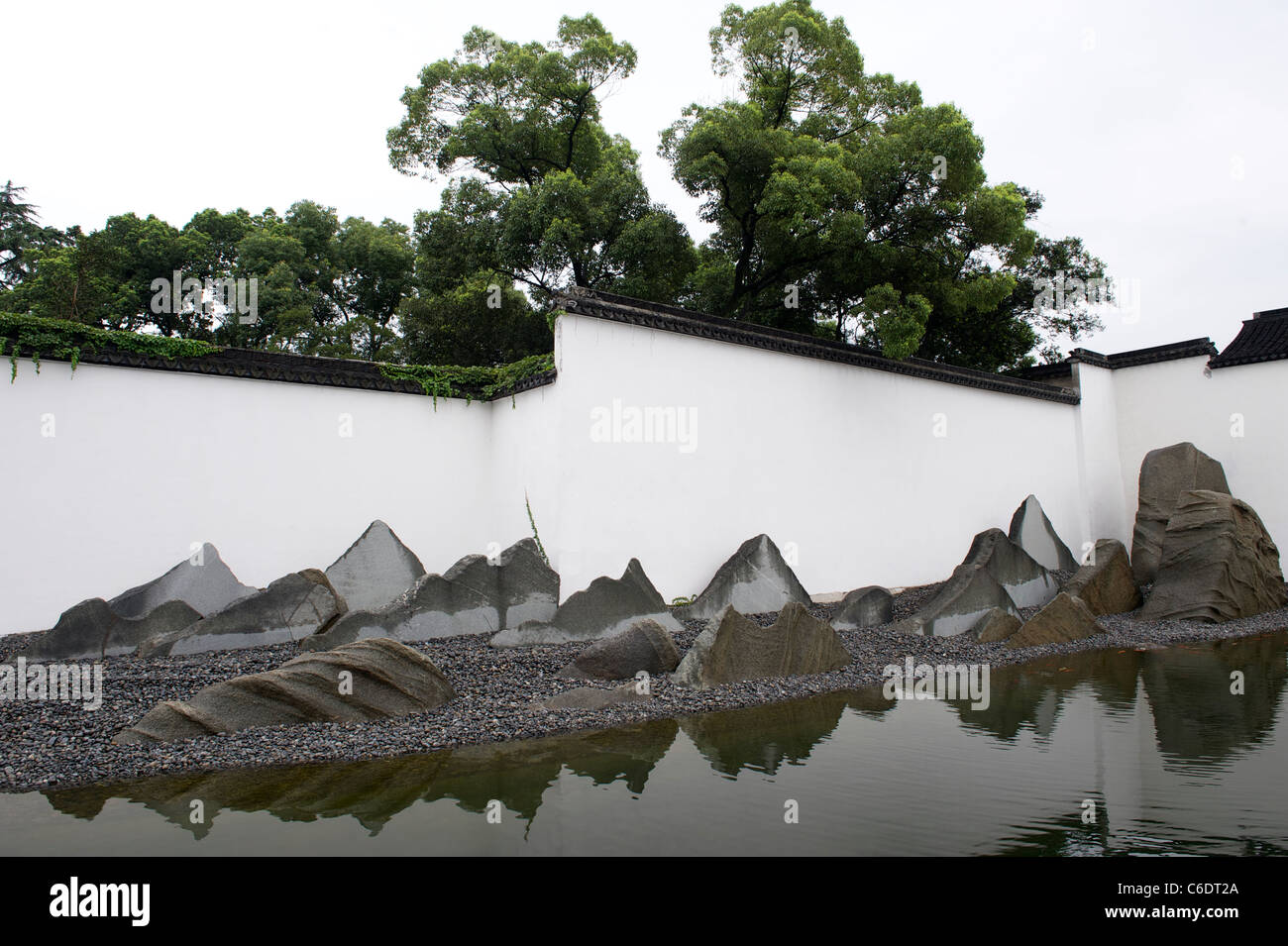 Suzhou Museum Designed by IM Pei,Suzhou,Jiangsu, China.12-Aug-2011 Stock Photo