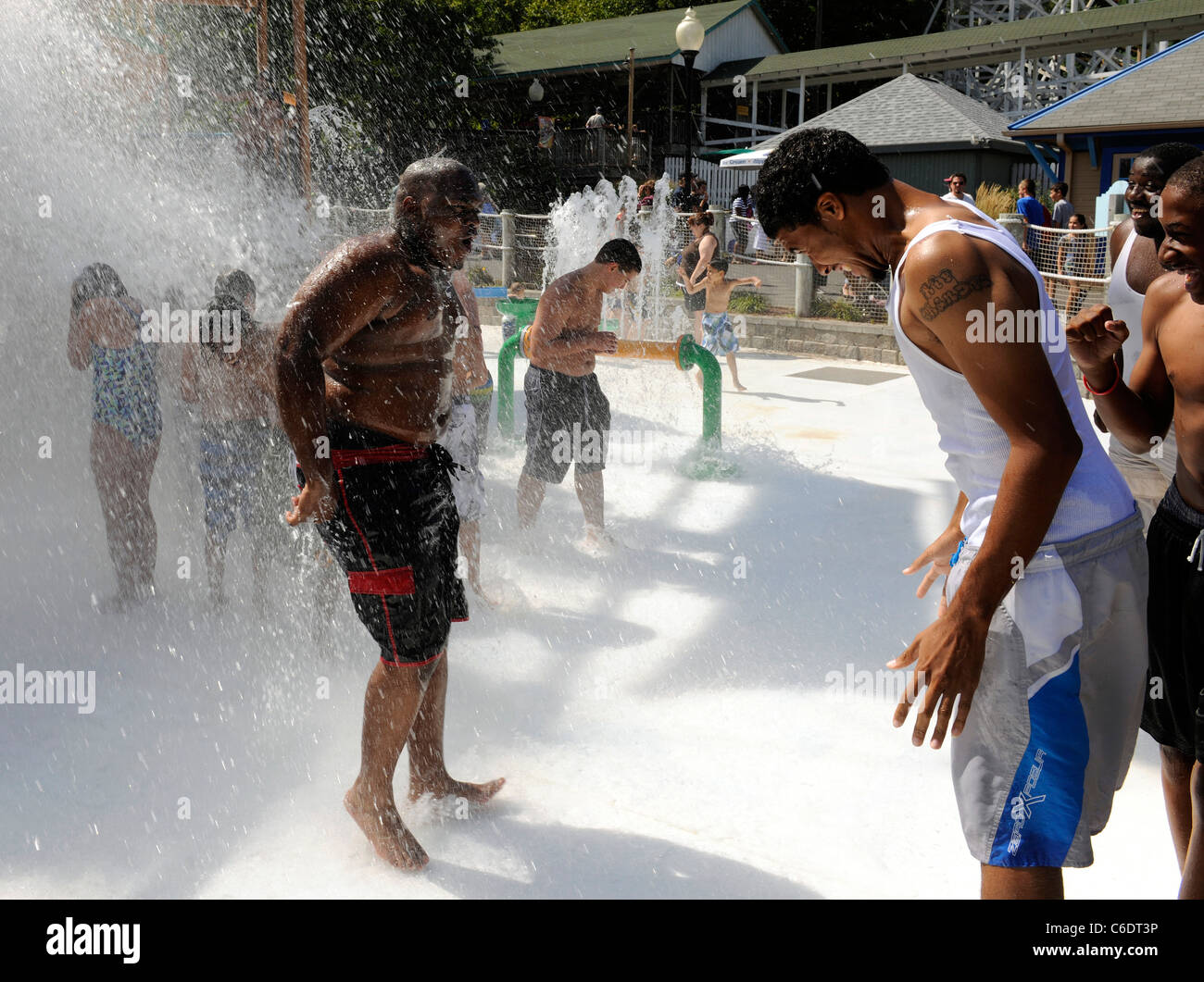Water Park at Lake Compounce, Bristol, Connecticut Stock Photo Alamy