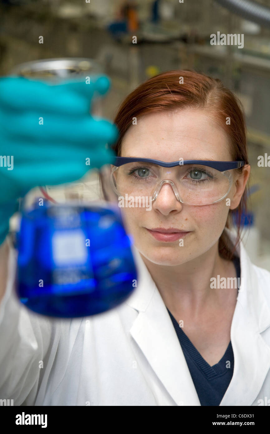 Chemistry lab assistant, Muelheim an der Ruhr, Germany Stock Photo Alamy