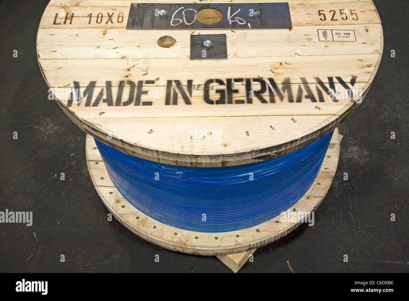 Pfeifer Drako wire rope factory, Muelheim an der Ruhr, Germany Stock