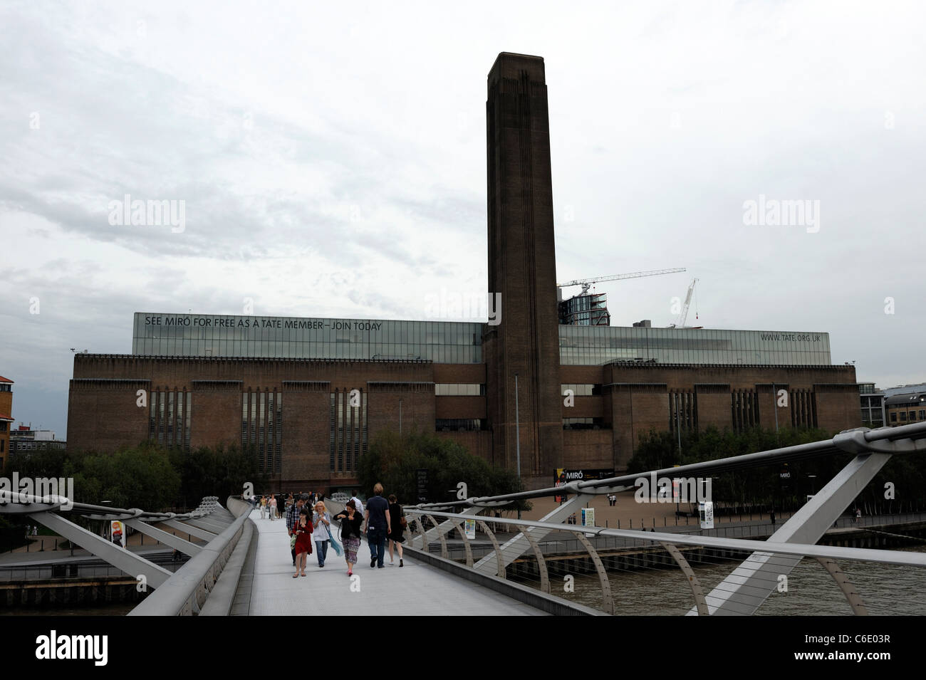 Tate Modern London Stock Photo