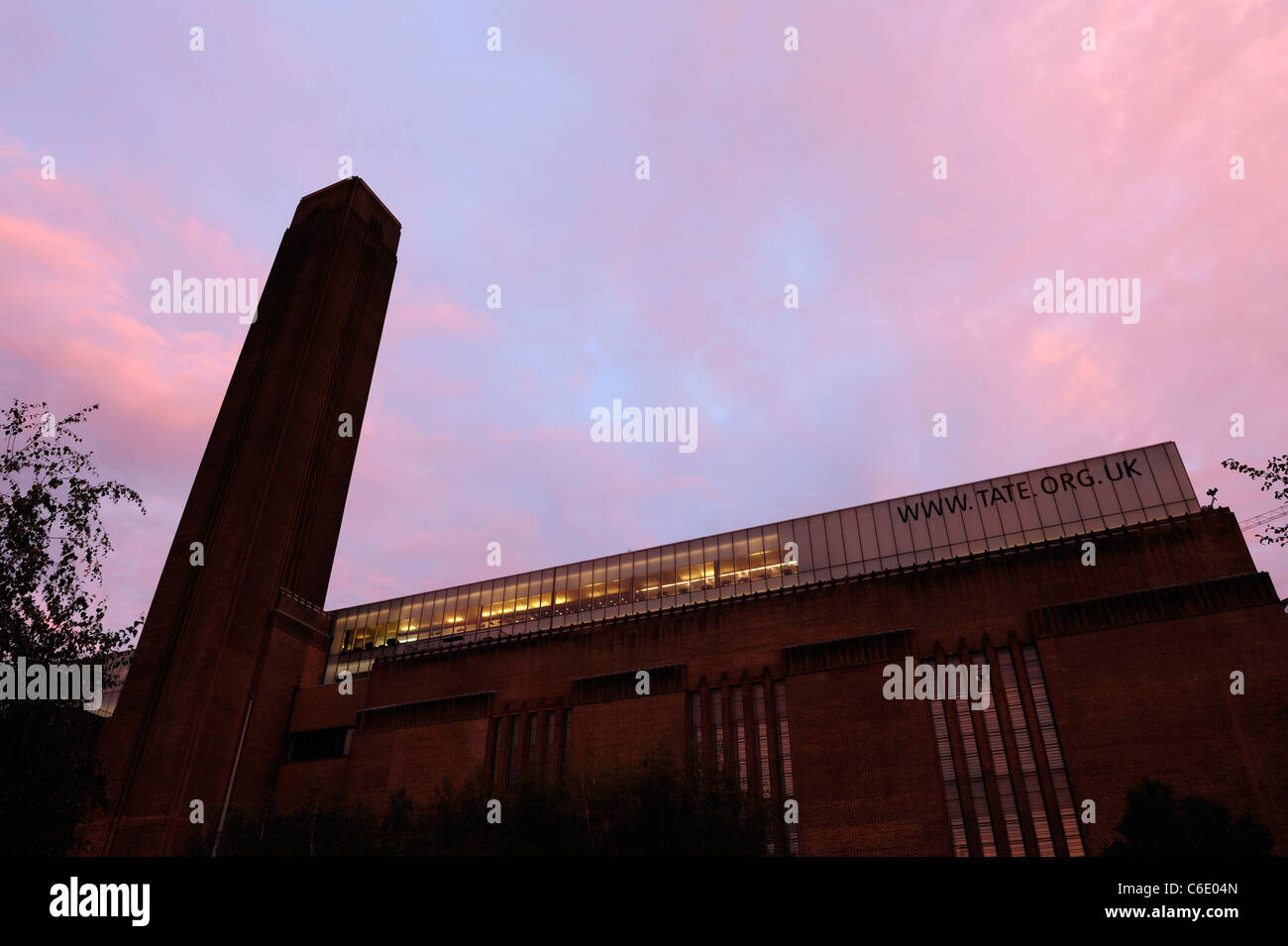 Tate Modern London Stock Photo