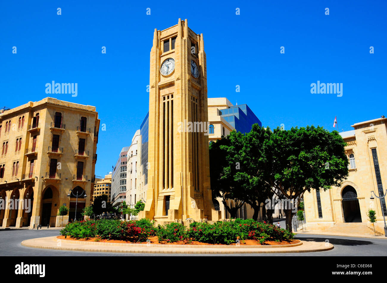 Etoile Square. Beirut Down Town. Lebanon. Stock Photo