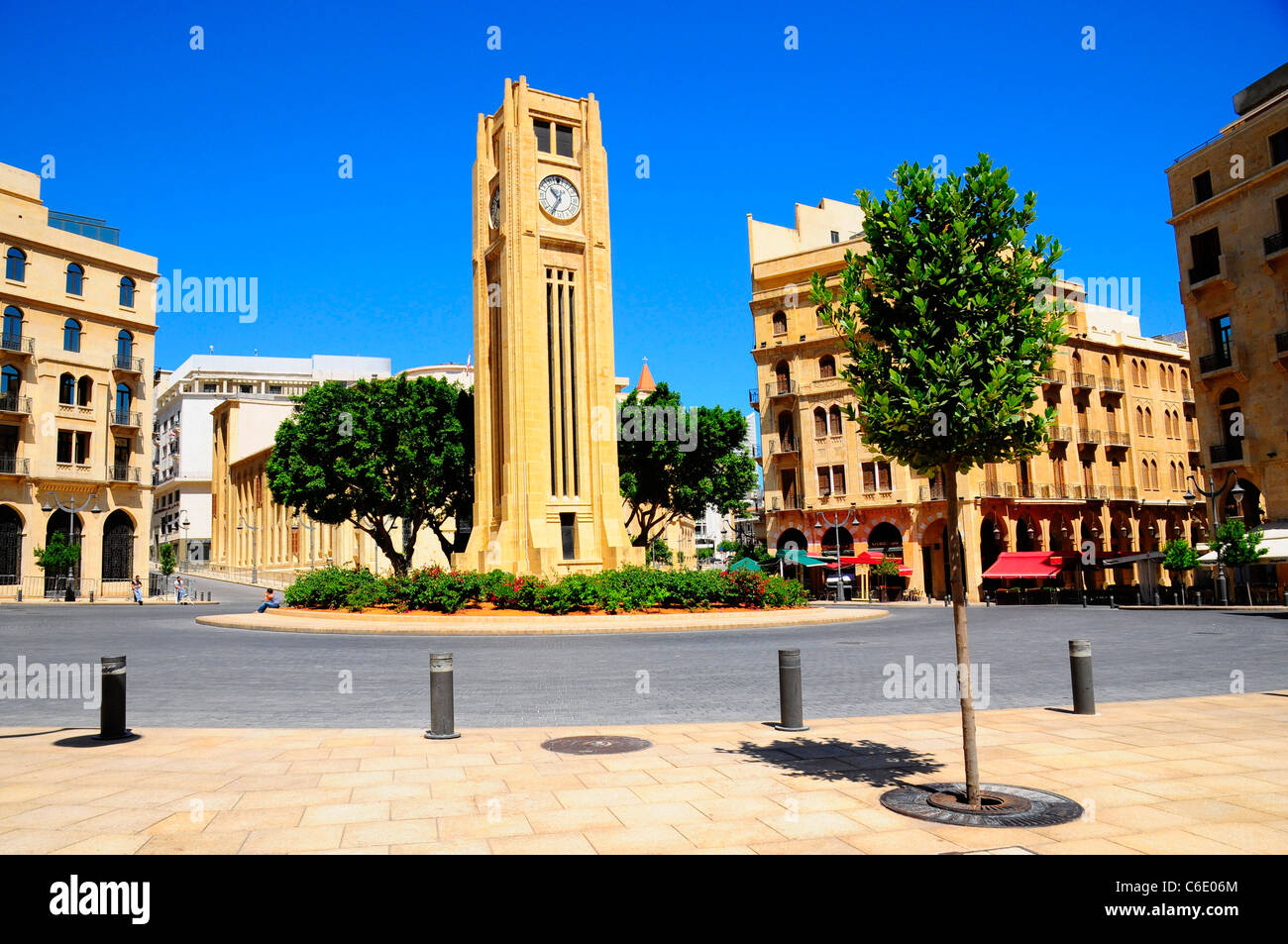 Etoile Square. Beirut Down Town. Lebanon. Stock Photo