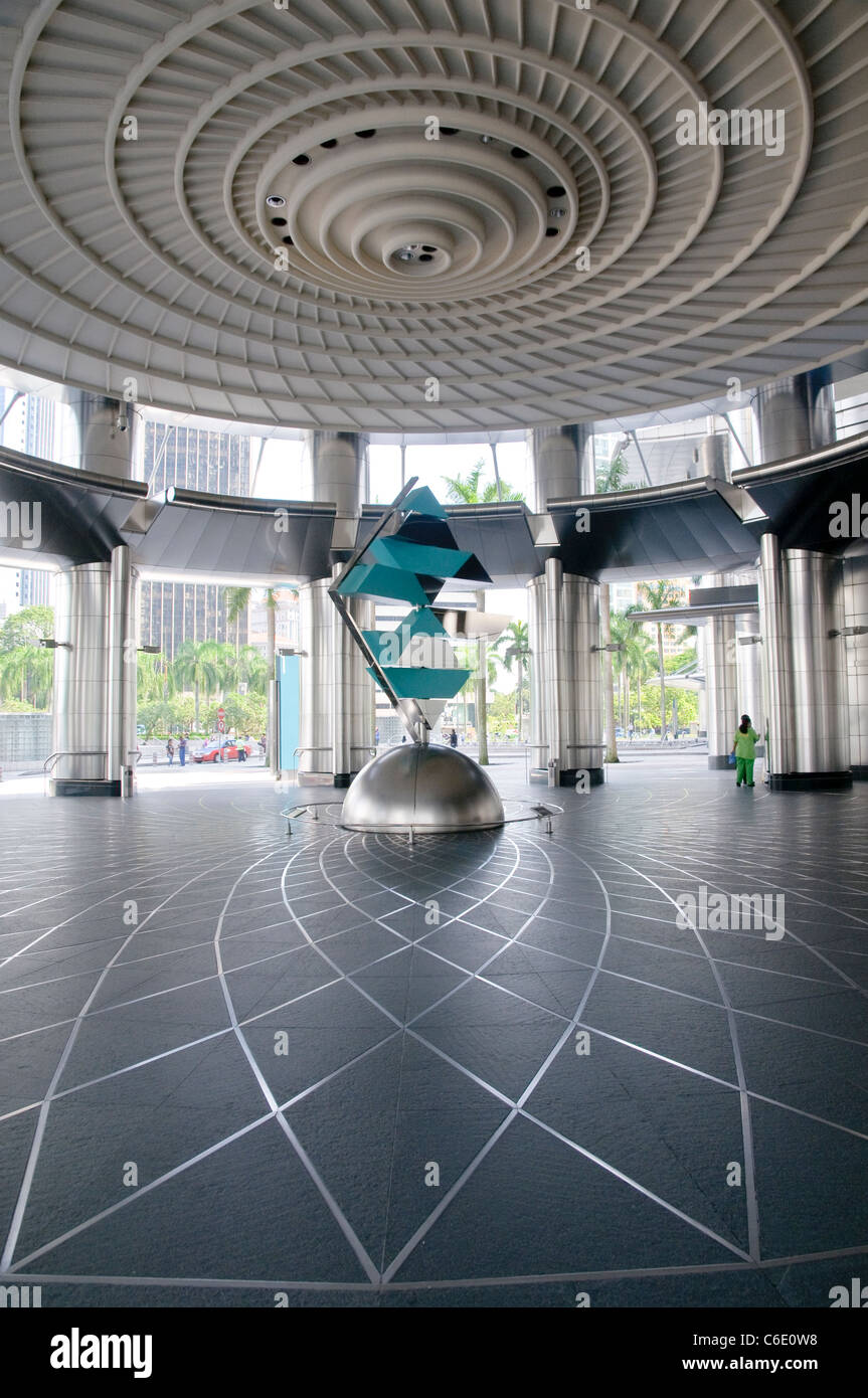 Entrance to Petronas Twin Towers, Kuala Lumpur, Malaysia, Southeast Asia, Asia Stock Photo