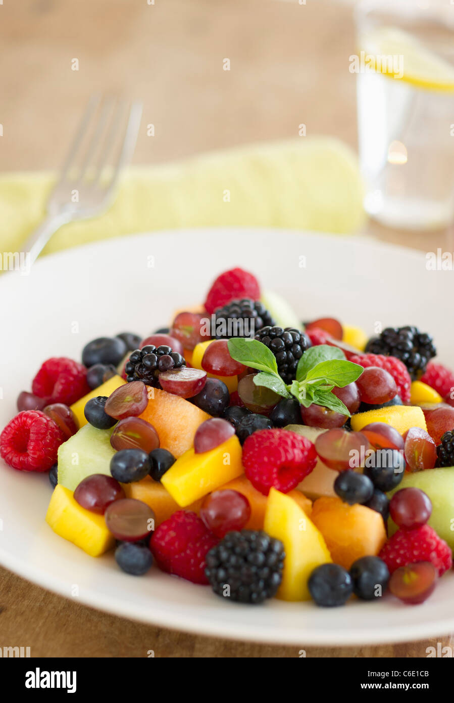 Fruit salad bowl hi-res stock photography and images - Alamy