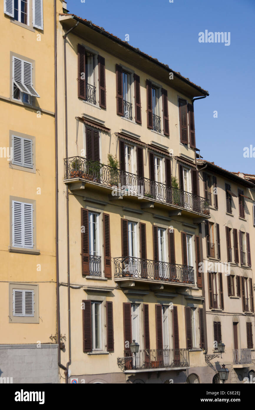 Apartment building in Florence, Italy Stock Photo Alamy