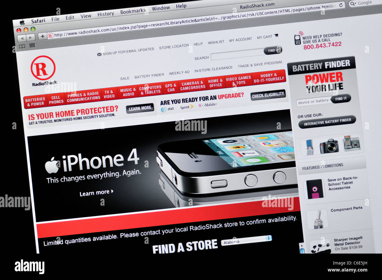 Radio shack cell phone hires stock photography and images Alamy