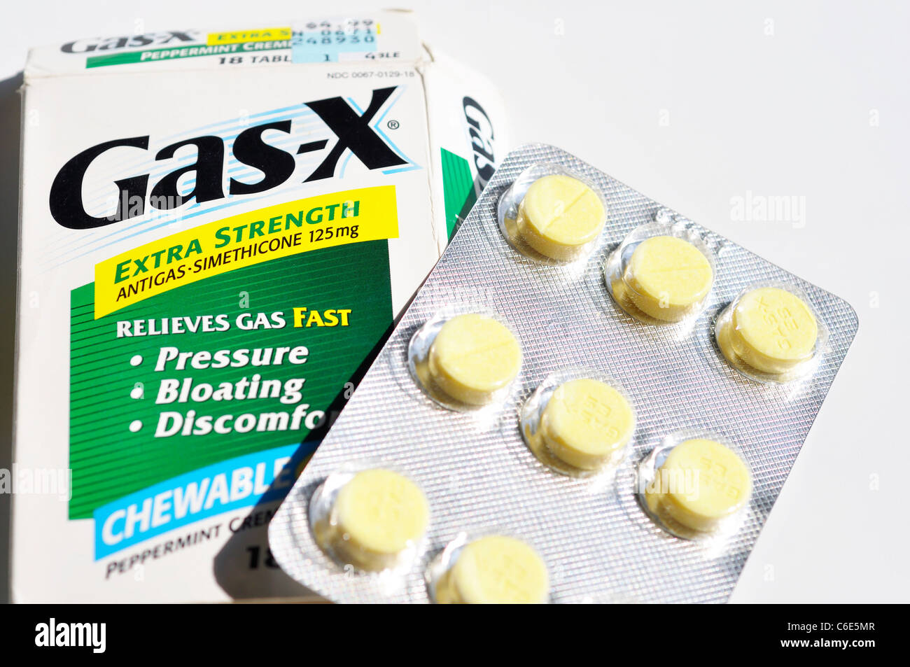 GasX antigas medication Stock Photo Alamy