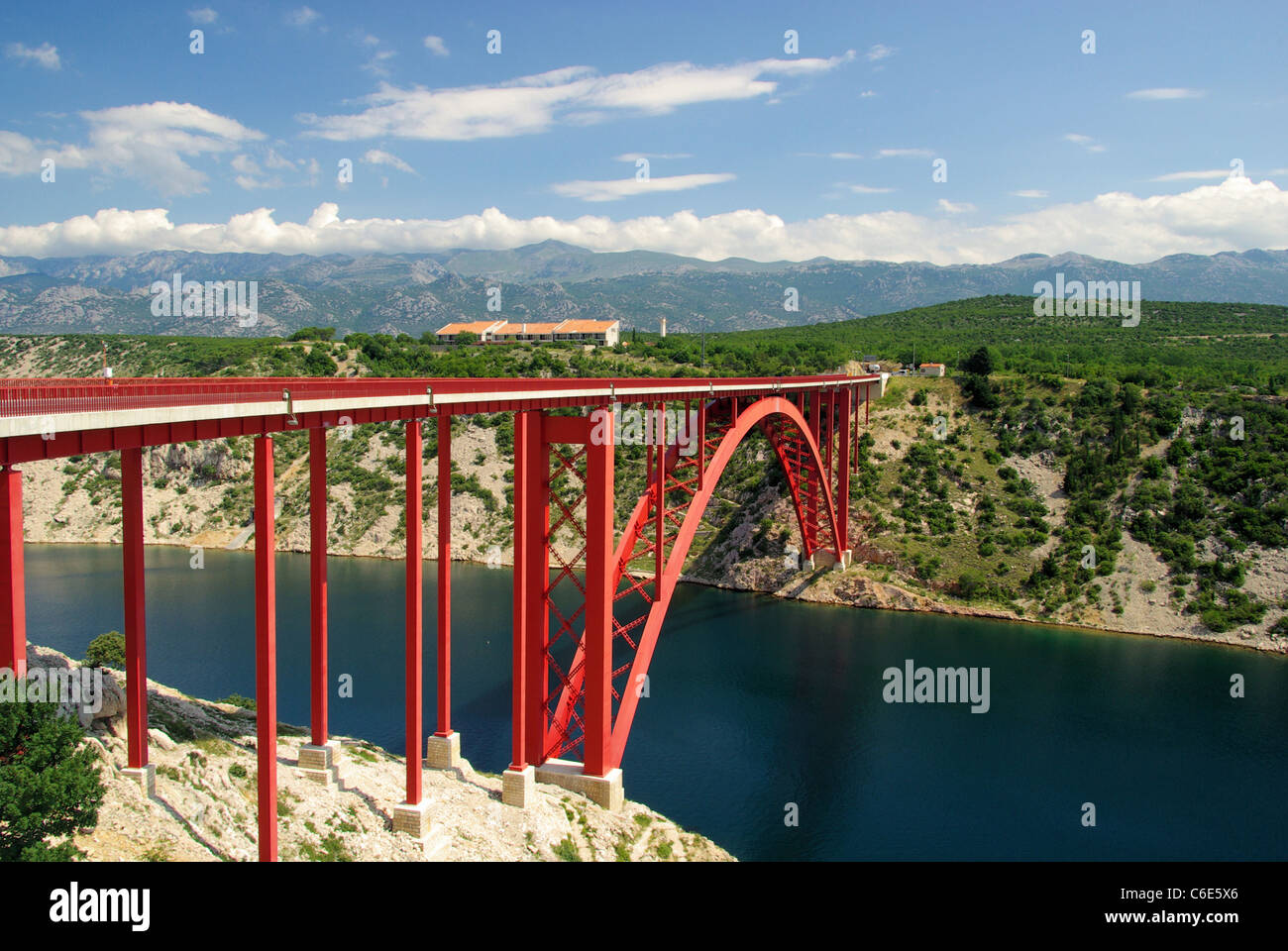 Novigrader Meer Brücke - Novigrad sea bridge 10 Stock Photo