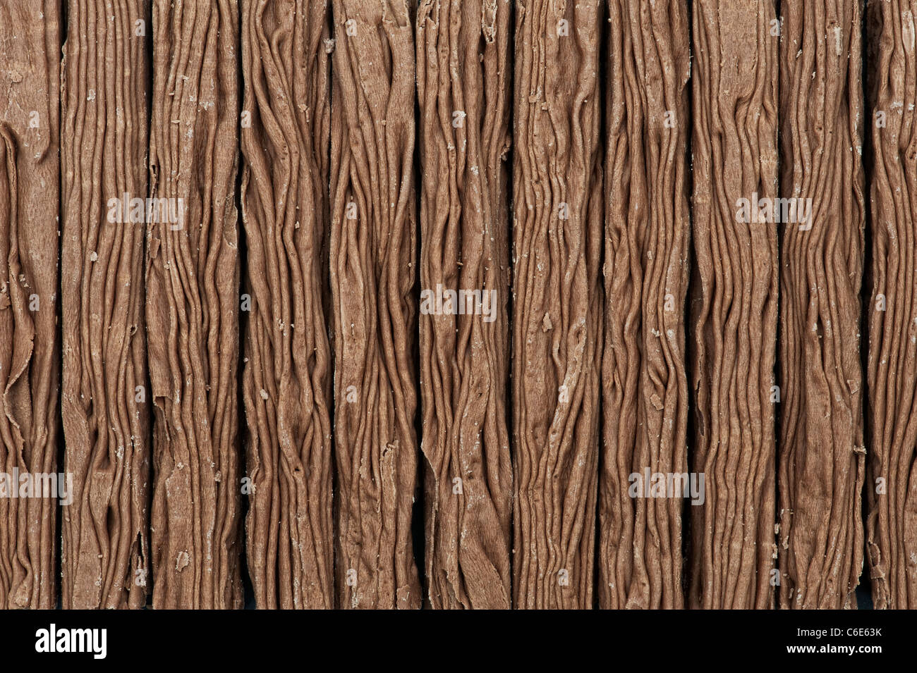 Cadburys Flake pattern. Chocolate patterns Stock Photo