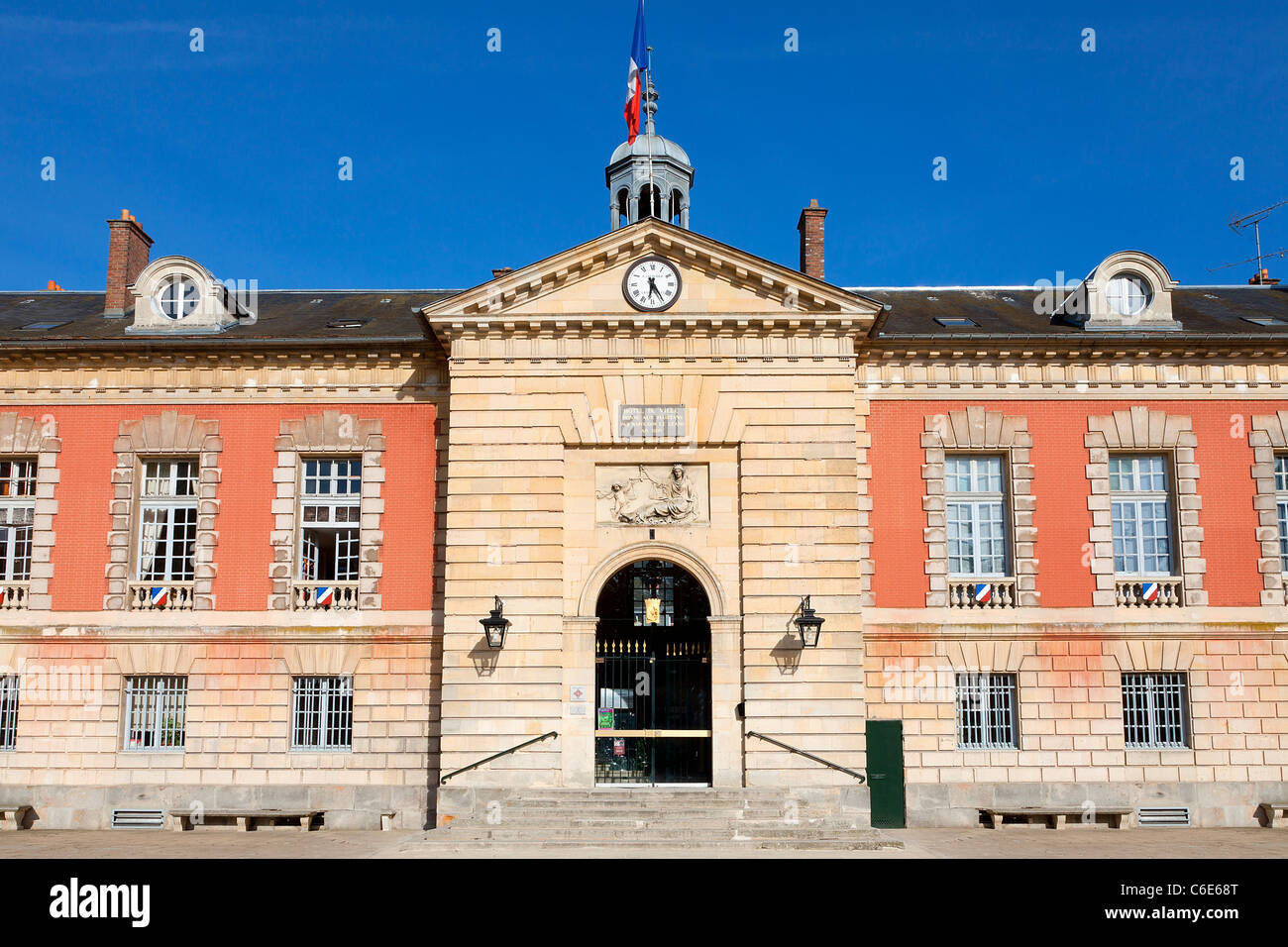 Rambouillet, City Hall Stock Photo