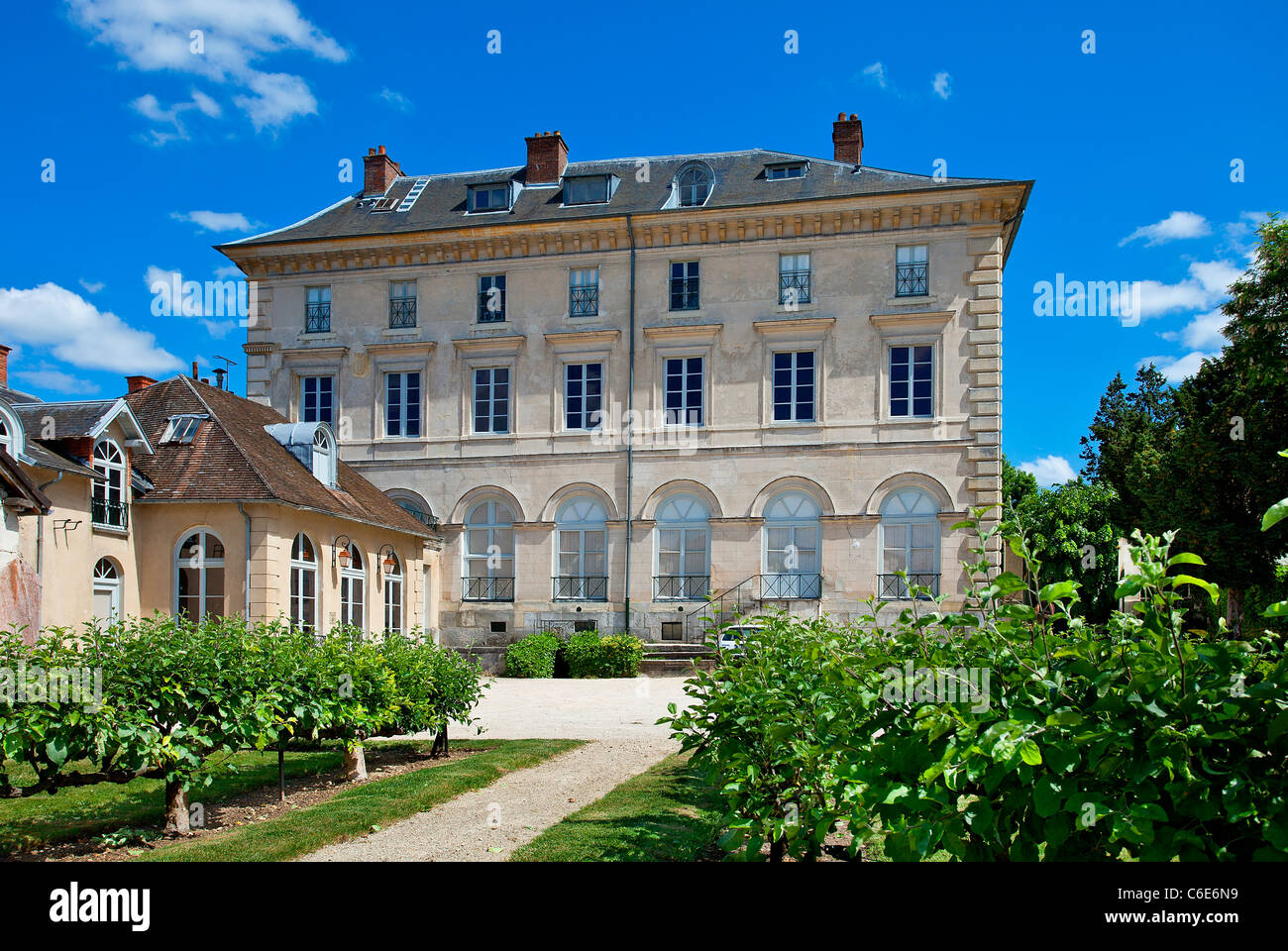 Europe, France, Yvelines (78), Rambouillet, palais du Roi de Rome (Palace of the King of Rome) Stock Photo