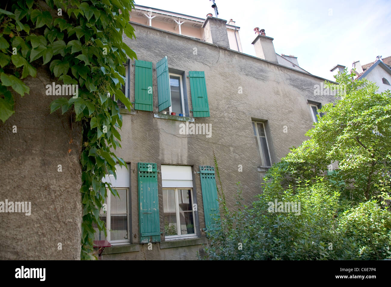 Quaint Structures Quaint architecture in Geneva Stock Photo - Alamy