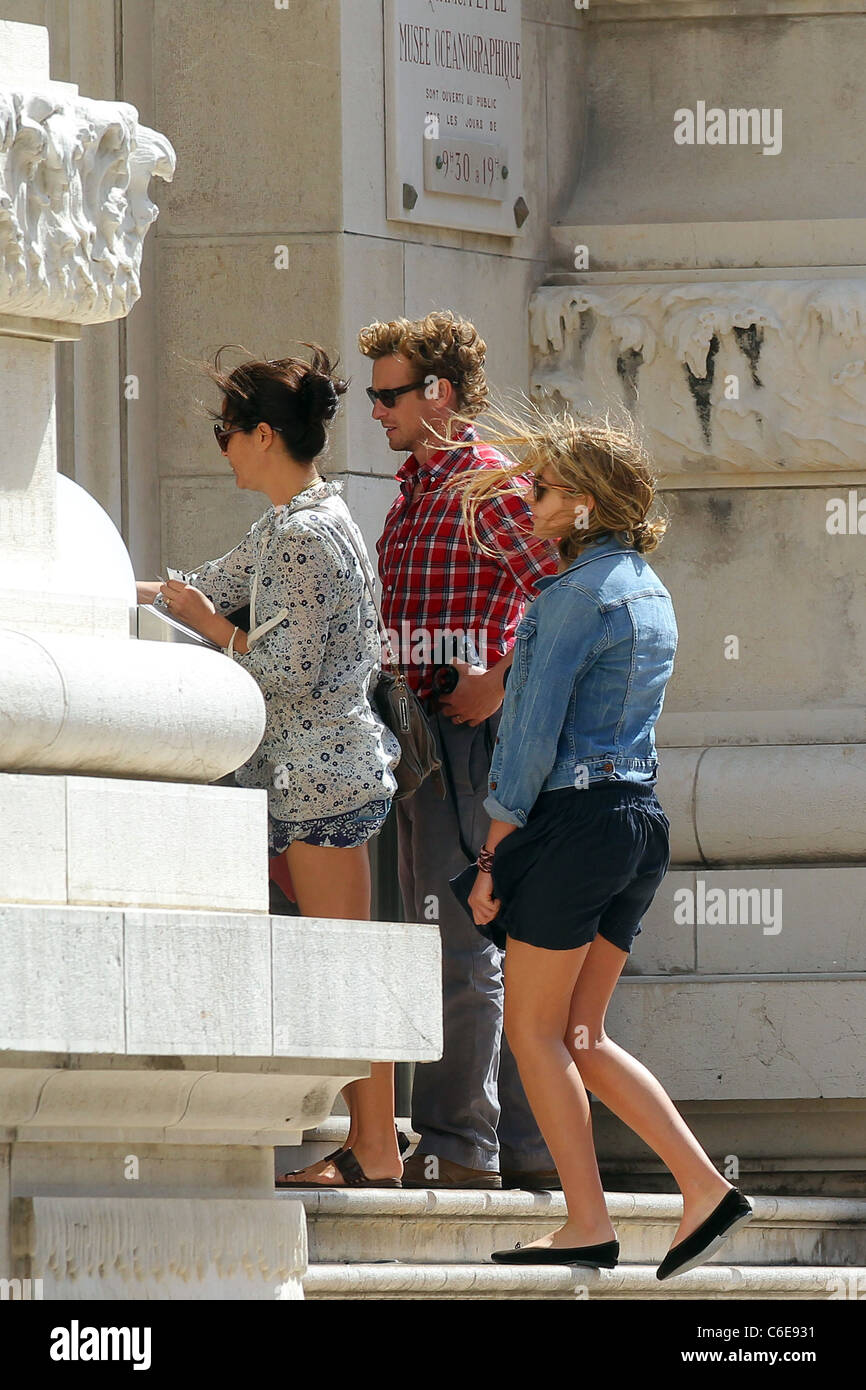 simon baker and daughter