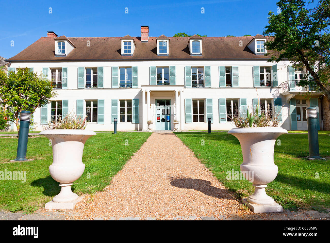 Europe, France, Yvelines (78), Rambouillet, l'Hotel de la Motte Residence Stock Photo