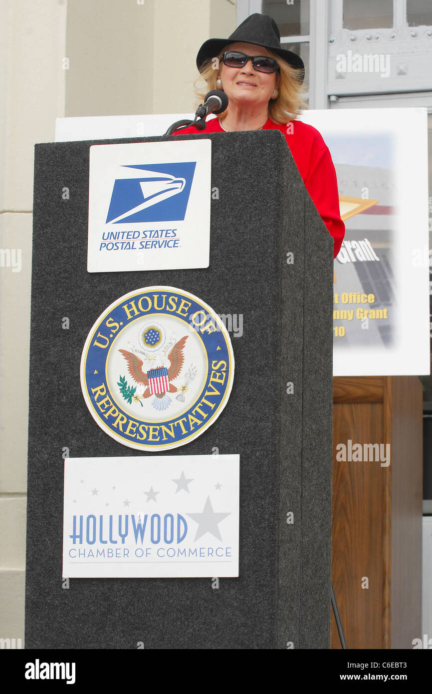 Angie Dickinson The Hollywood Post Office station on Wilcox Avenue is