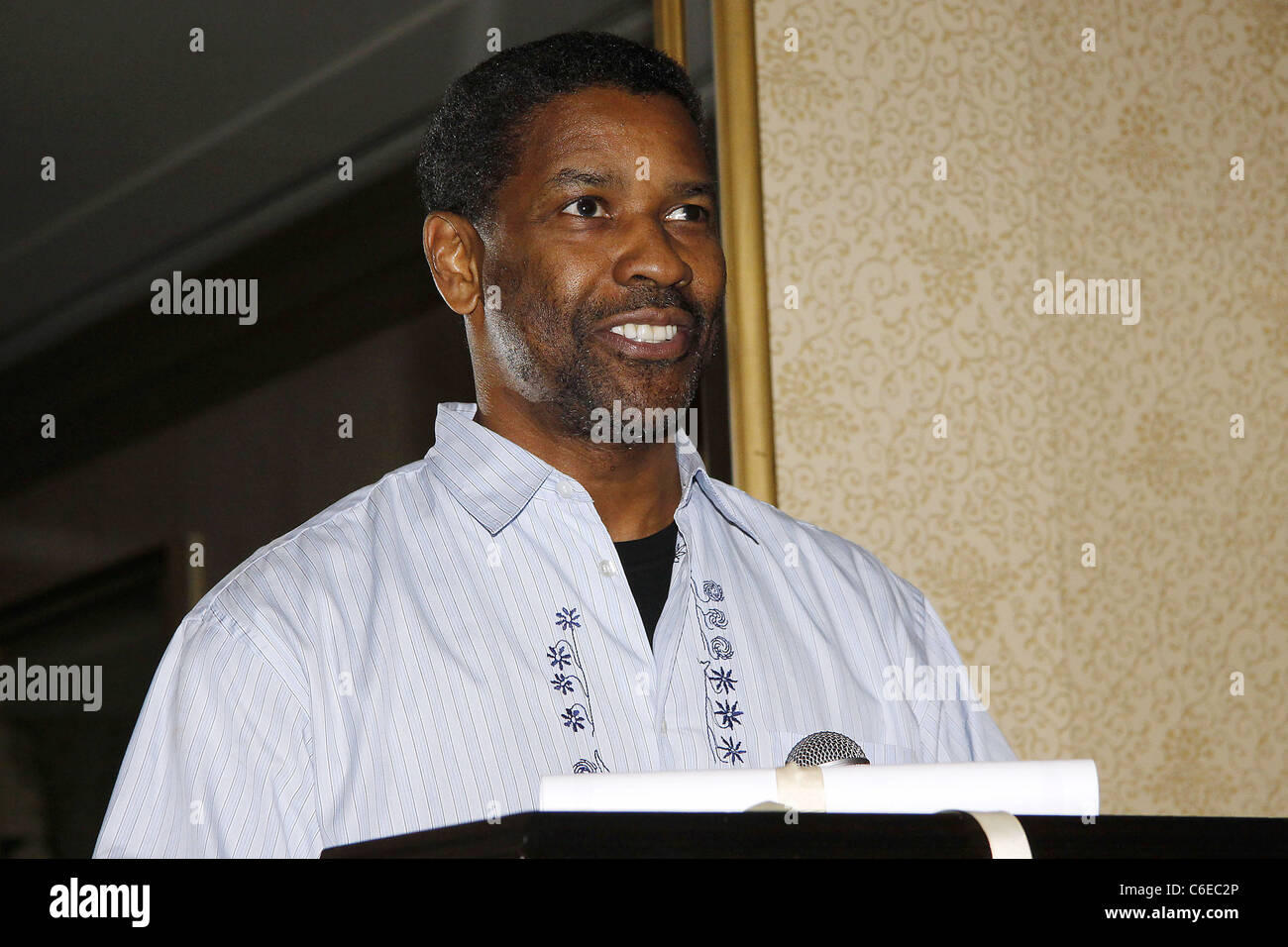 Denzel Washington 75th Annual New York Drama Critics' Circle Award ceremony held at the