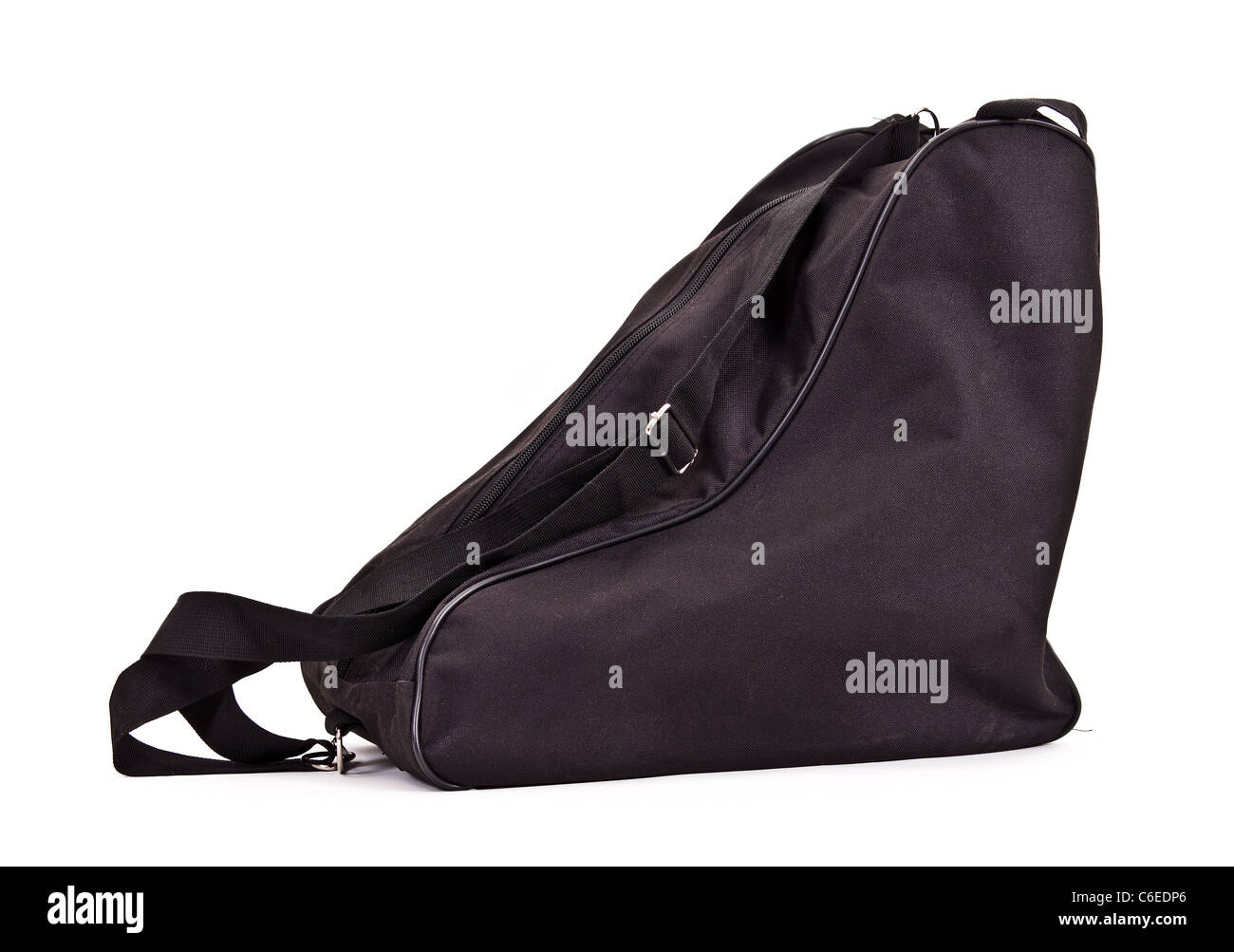 Bag for pair of hockey skates isolated on white background Stock Photo Alamy