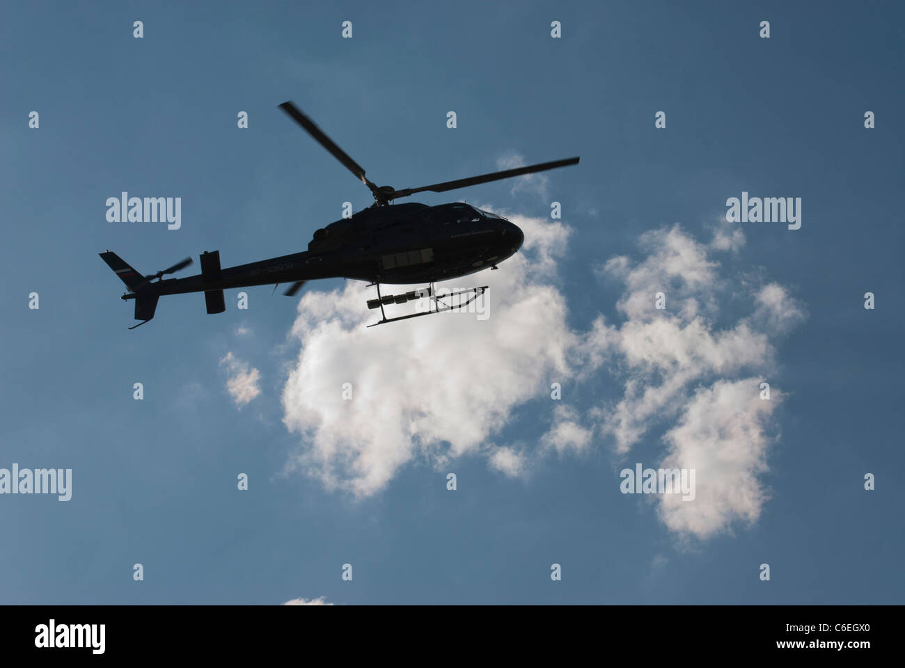 Helicopter in silhouette hi-res stock photography and images - Alamy