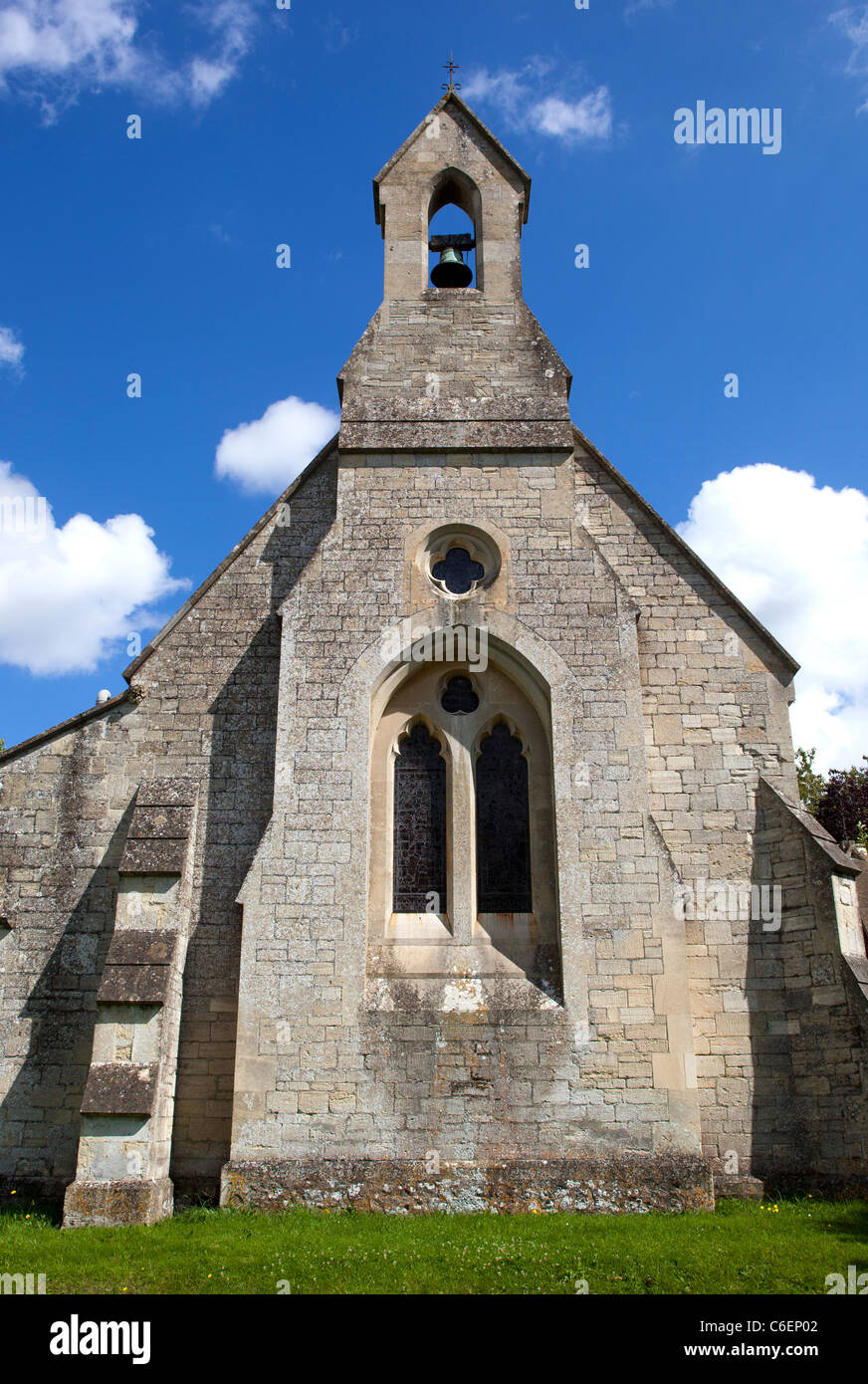 St Mary Magdalene Church Woodborough Wiltshire Stock Photo