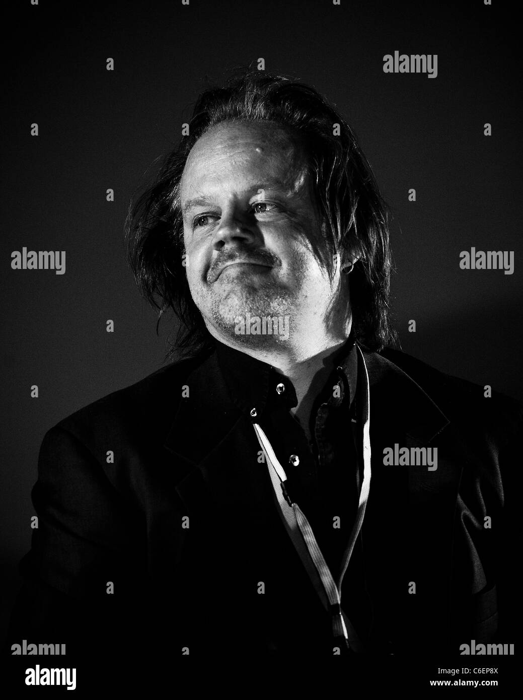 American producer, writer, director, and actor Larry Fessenden attends the Film 4 Frightfest at The Empire Leicester Square, Lon Stock Photo
