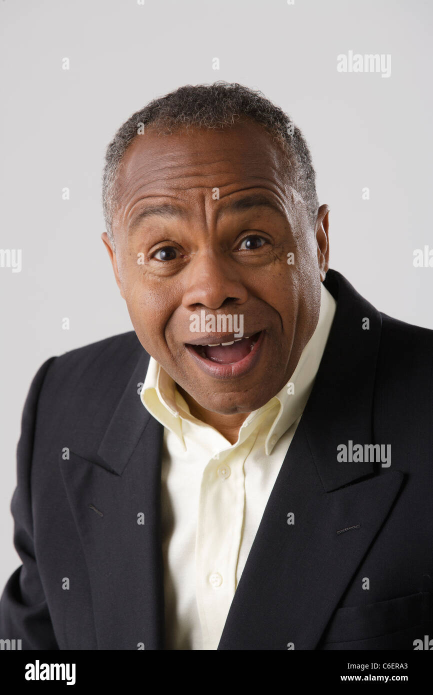Portrait of mature businessman, studio shot Stock Photo - Alamy