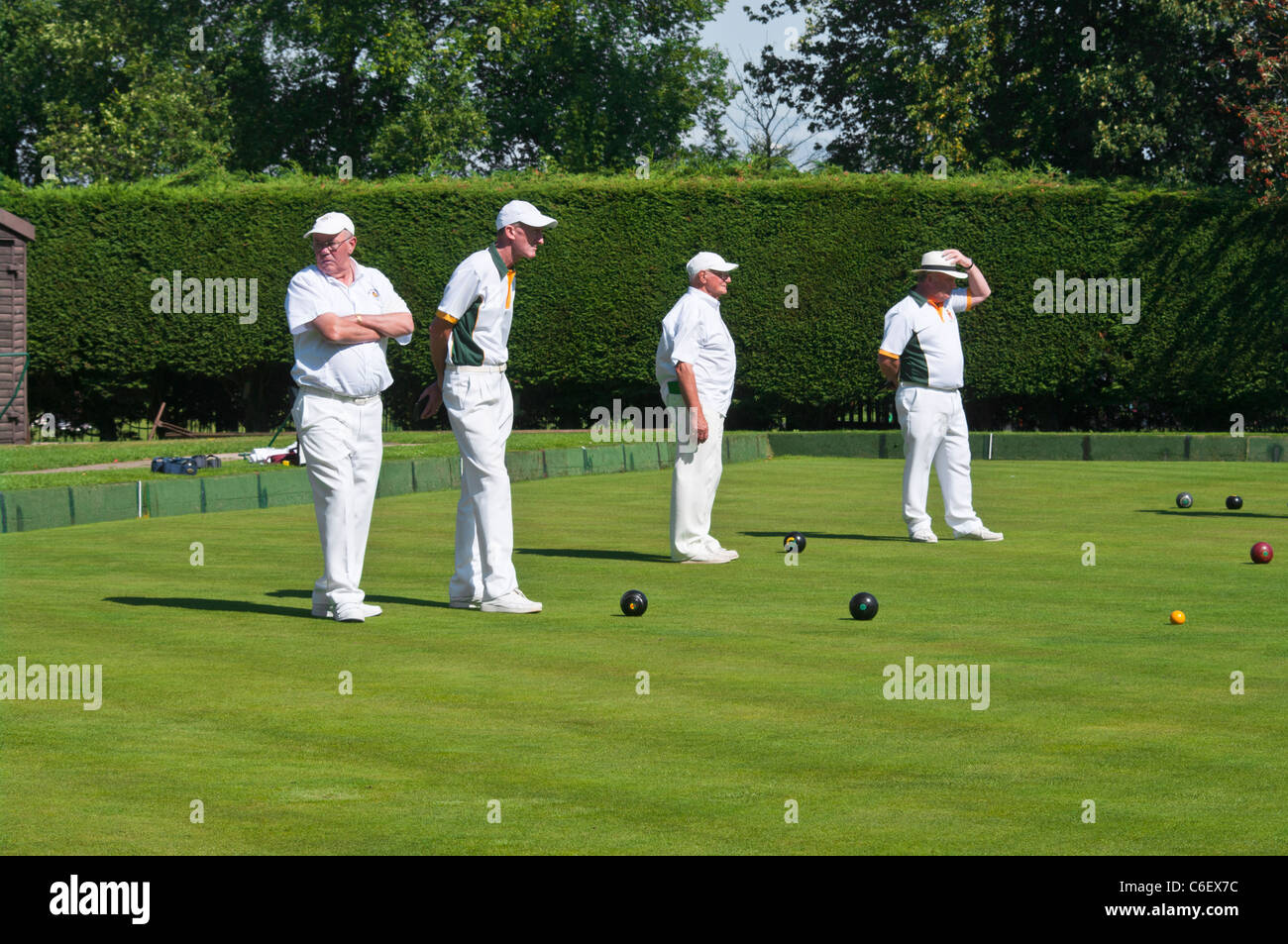Bowls Players High Resolution Stock Photography and Images Alamy