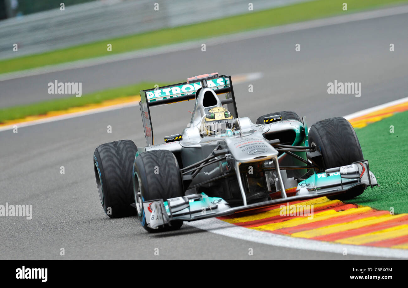 Michael Schumacher (GER), MercedesGP wearing gold anniversary helmet