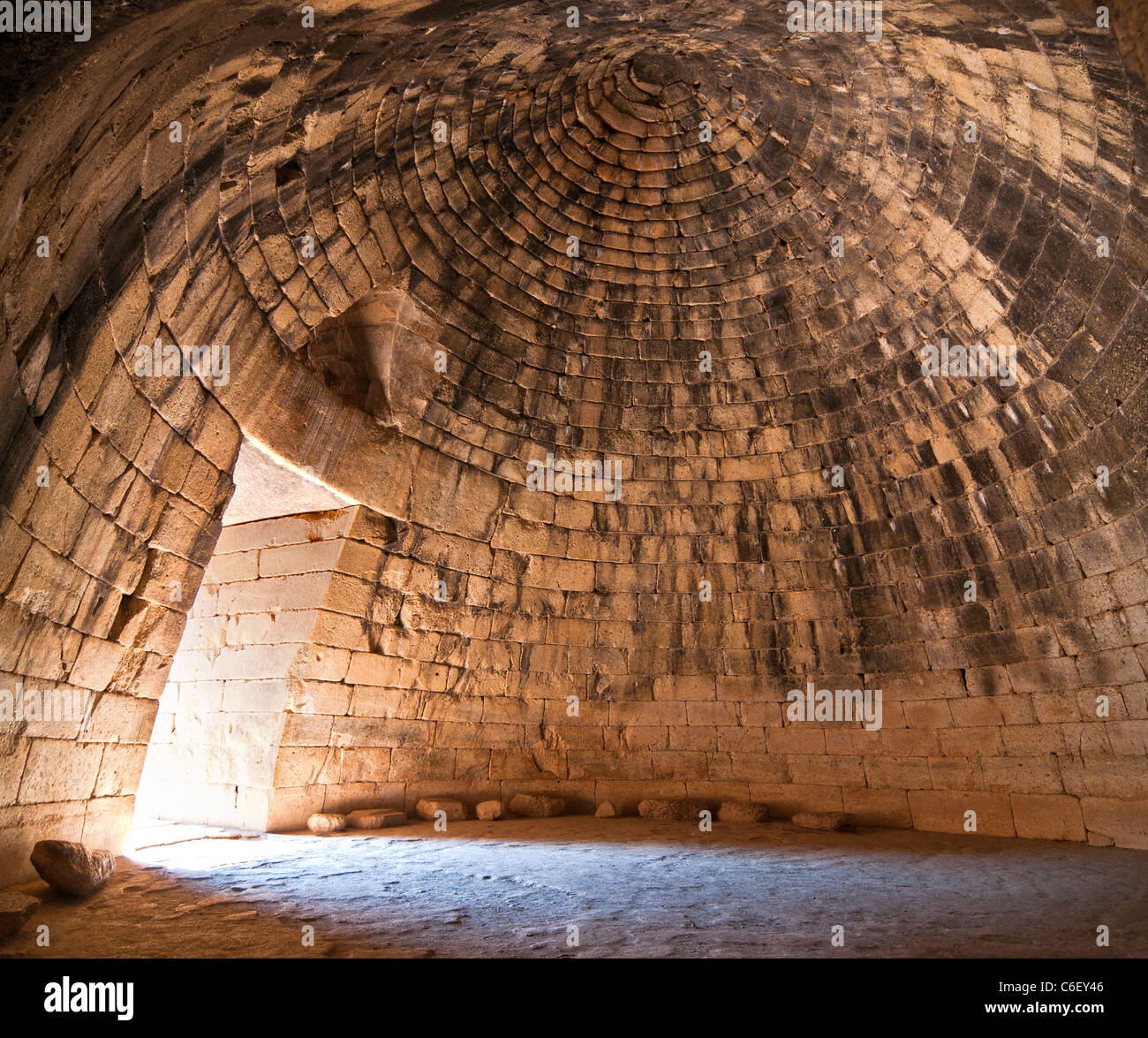 Treasury Of Atreus Reconstruction 100 Treasury Of Atreus Stock Photos 