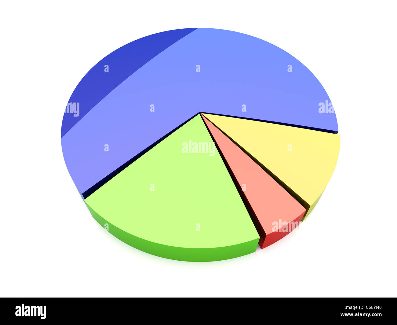3d graph chart Cut Out Stock Images & Pictures - Alamy
