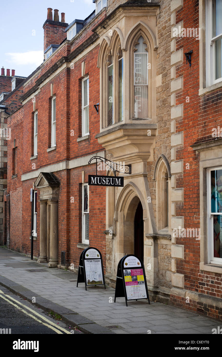 Wiltshire Heritage Museum Devizes Wiltshire England UK Stock Photo