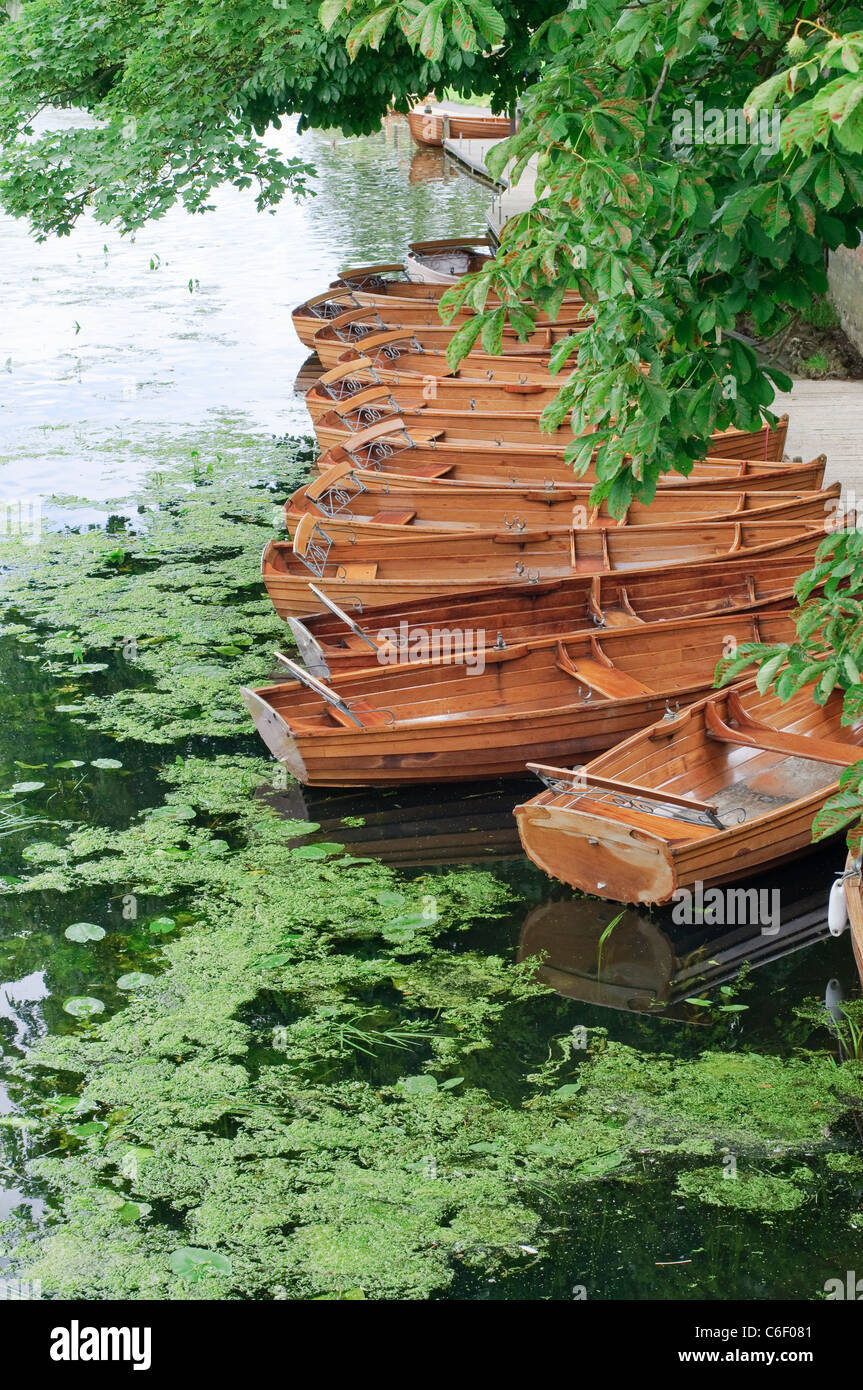 Riverside village boats wooden hi-res stock photography and images - Alamy