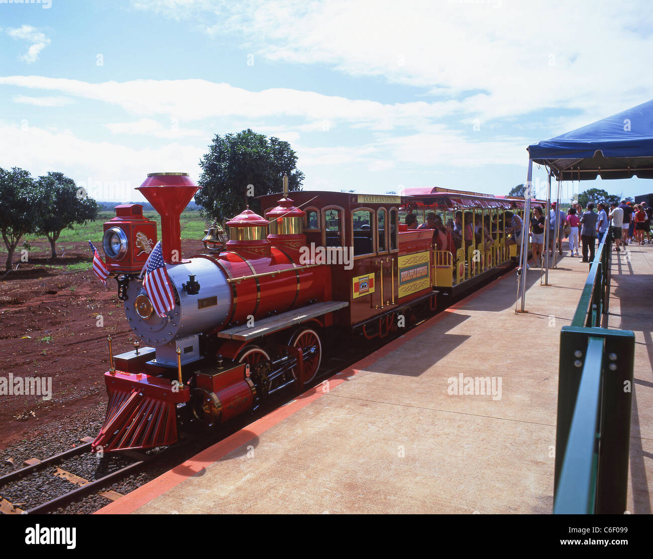 Pineapple Express Railway, Dole Plantation, Kamehameha Highway, Wahiawa