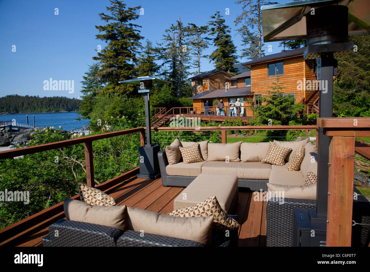 Talon Lodge, Sitka, Alaska Stock Photo