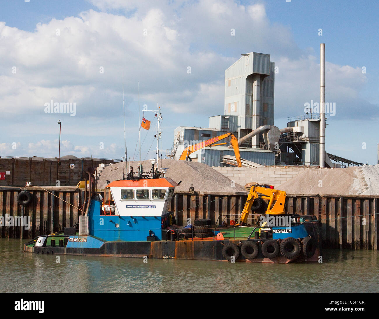 Whitstable Harbour, Kent, England UK Stock Photo