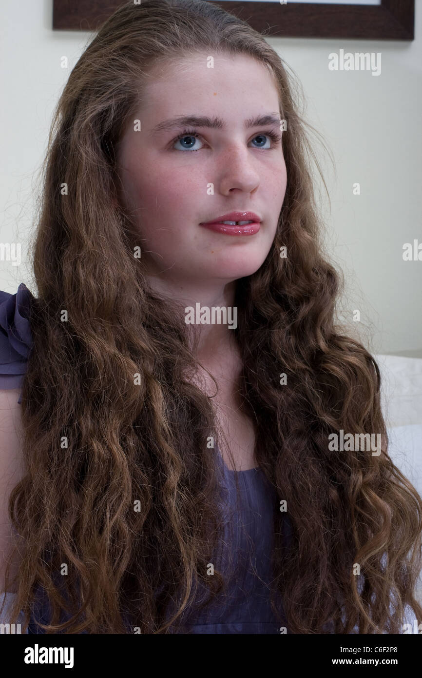 White Teenage Girl Teenager Formal Stock Photos White Teenage