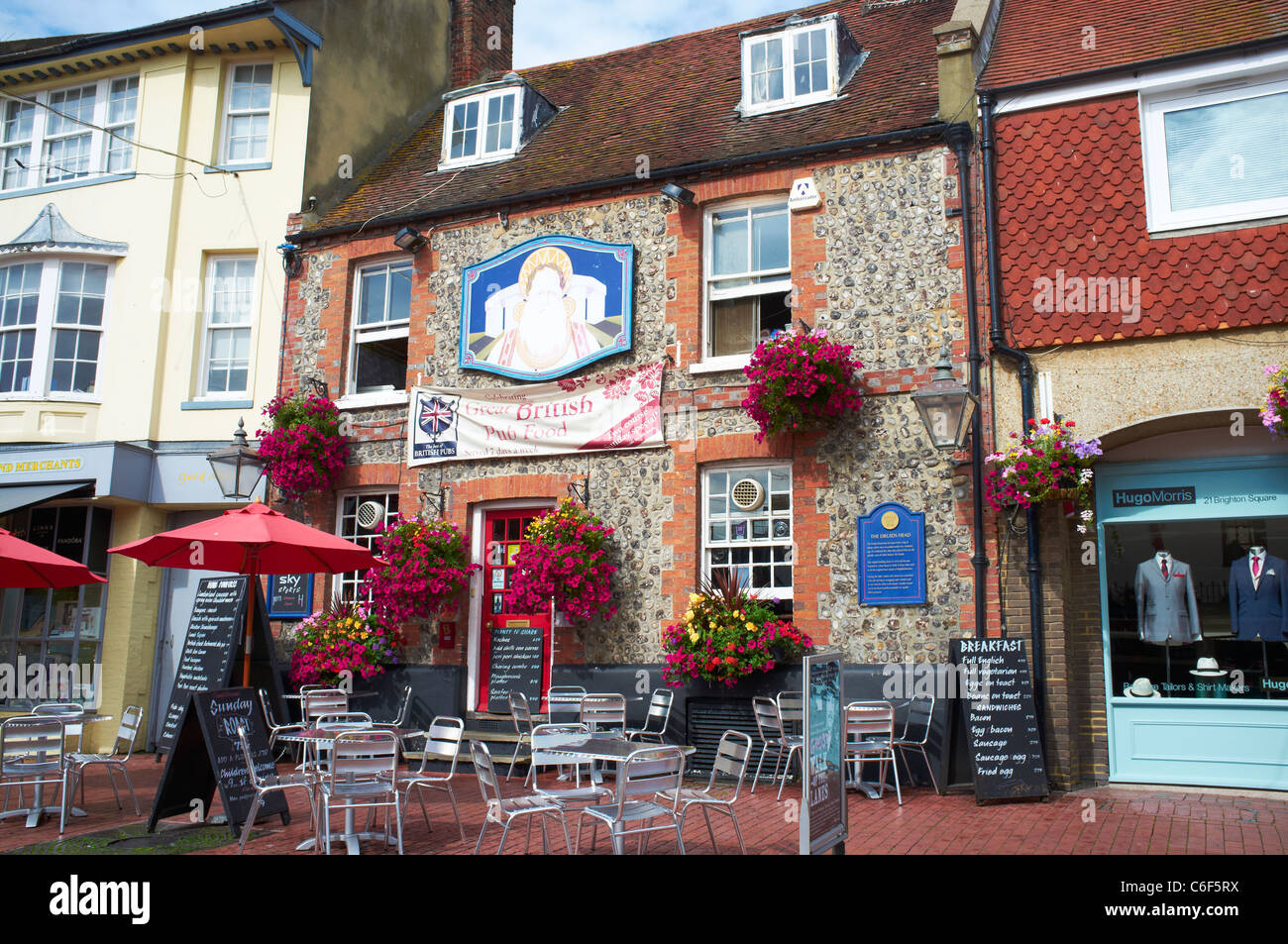 The Druids Head the 2nd oldest in the town Brighton Place Brighton UK Stock Photo